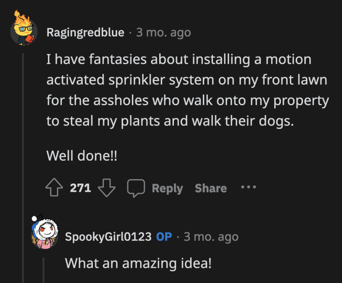 Are There Any Sprinkler Systems You Can Activate Remotely? It's a Great Way to Make Your Property Entitled-People-Proof.