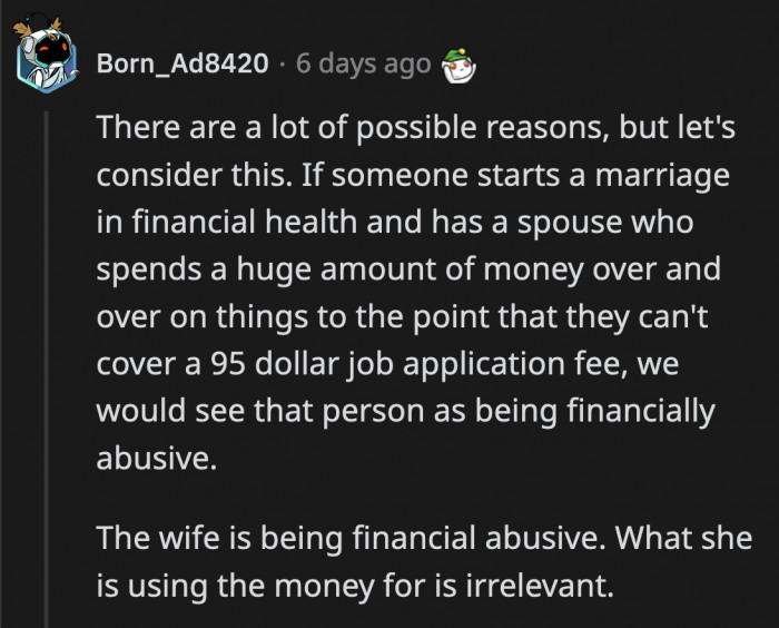 Is OP finally ready to face how problematic his wife's behavior has been?