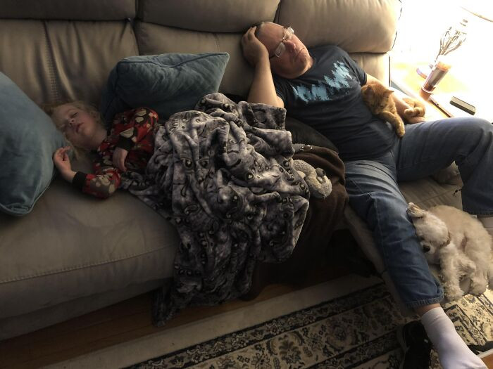 "Had My Dad Watch My Daughter For The Afternoon. This Is How I Found Them"