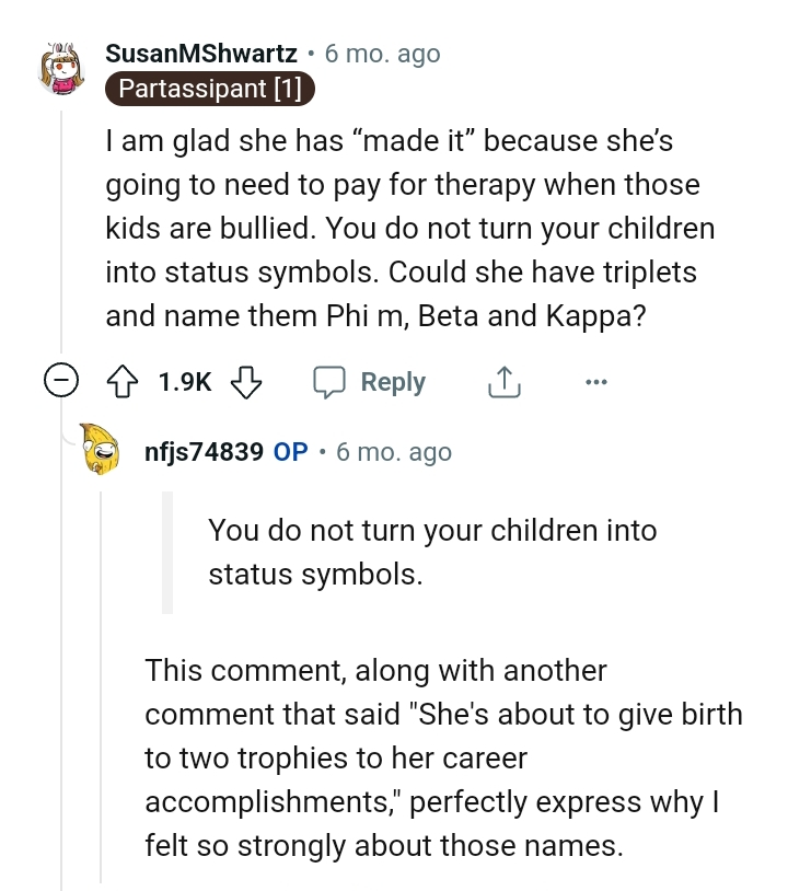 Don't turn your children into status symbols