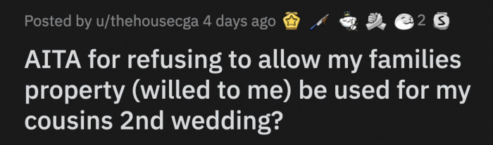 The problem is they never told OP about this plan