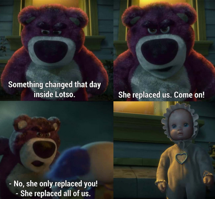 5. Lotso's scene in 'Toy Story 3'