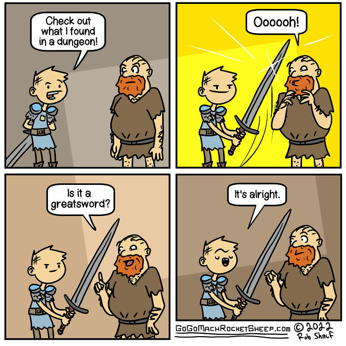 21. It's a Greatsword!