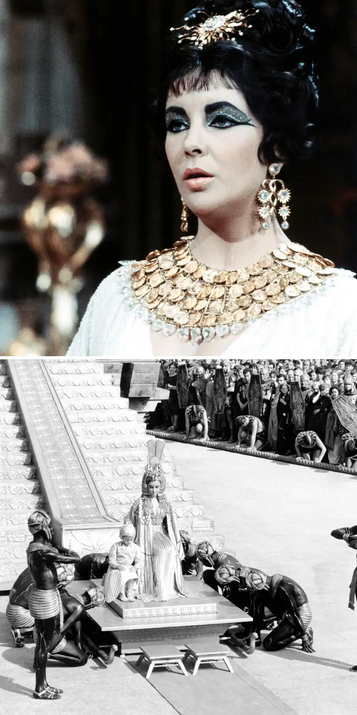 12. Cleopatra nearly led 20th Century Fox to bankruptcy in 1963 when the film's budget shot up to $42 million due to the necessary reshoots.