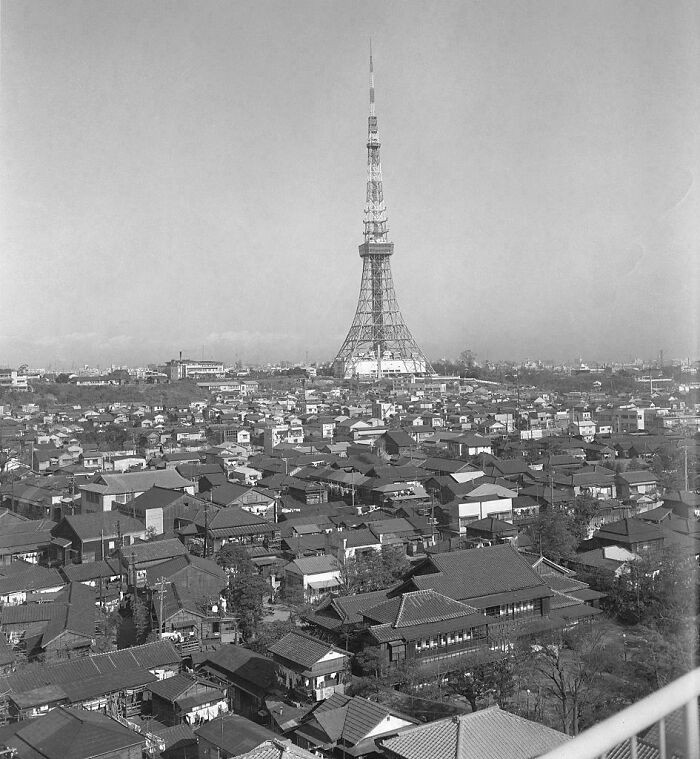 "Tokyo In 1960, Before There Were Any Skyscrapers"