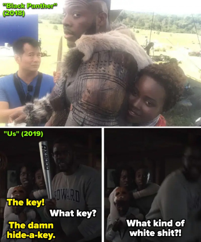 2. Lupita Nyong'o & Winston Duke