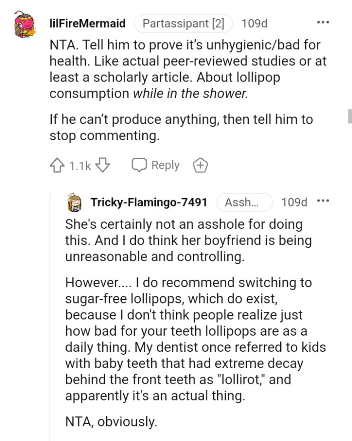 She's certainly not an AH for doing this