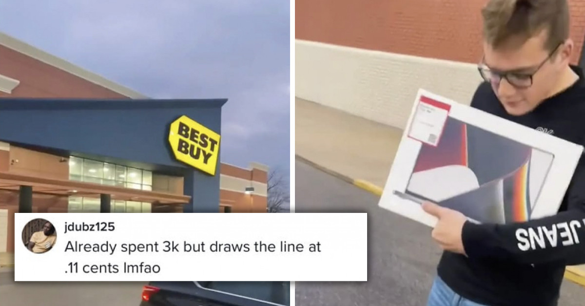 Man Spends Over $3,000 At Best Buy But Refuses To Pay 11 Cents For A Bag
