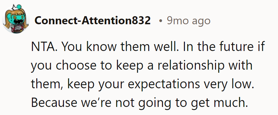 Lower expectations faster than a falling soufflé. Family drama: the sequel nobody asked for.