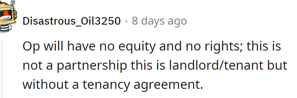 But the other one disagreed