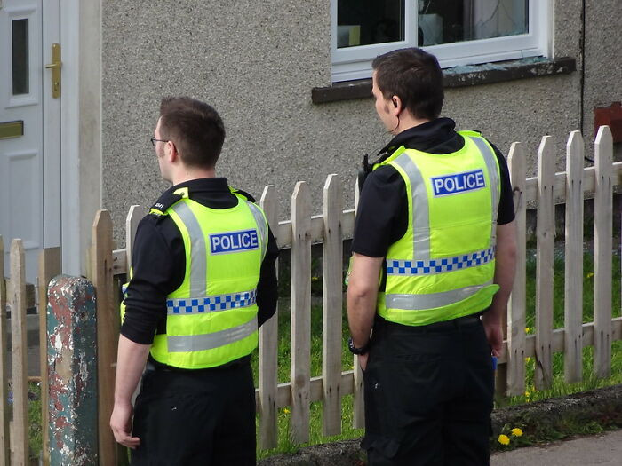 3. A police officer asked her where were her daughter's parents