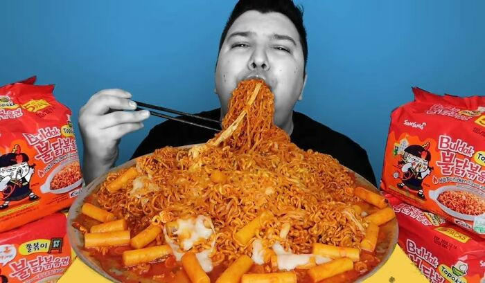 14. still young, but Mukbang videos. I like cooking shows, but watching someone pig out on camera is just gross.