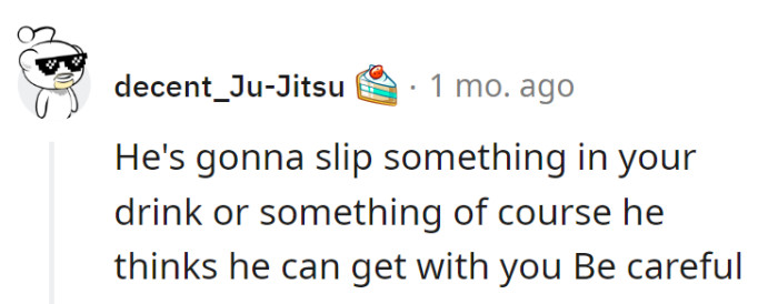 Sounds like he's auditioning for the 