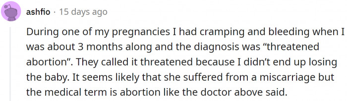 Redditors also shared their experiences: