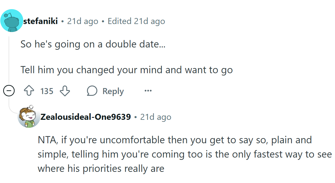 OP is vulnerable, and he is using it...