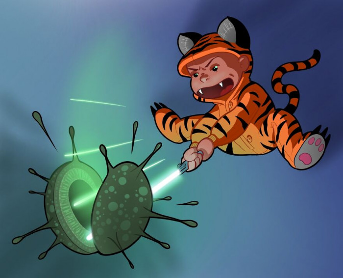 7. And that is how you defeat cancer