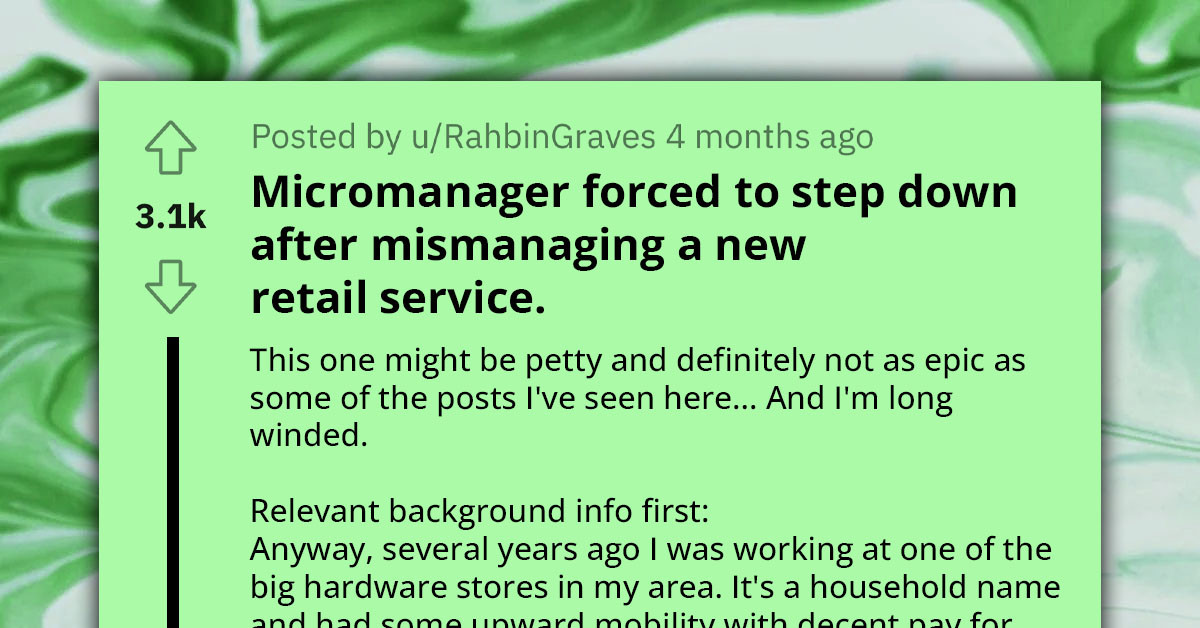 Swiss Army Employee Shares How Their Micromanager Was Forced To Step Down For Mismanaging A New Retail Service
