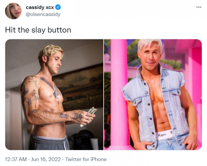 17. He's slaying in two very different ways in these pictures