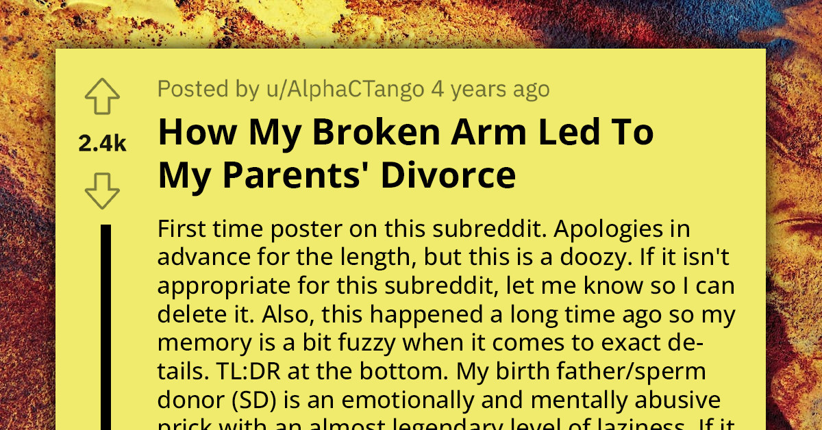 Woman Recounts How Her Bike Accident Caused Her Parents To Divorce