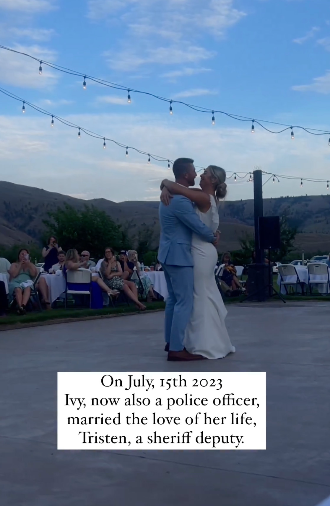 The story is inspiring.