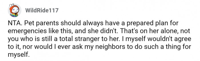 Pet owners should always have a plan for their pets in case of an emergency