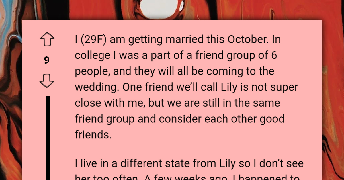 Lady Excludes One Person From Plus-One Wedding Invitations, Receives Lengthy Text In Response