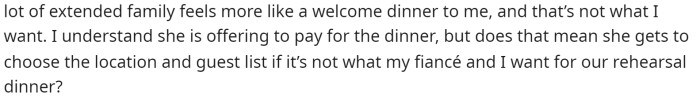She explains how having a lot of extended family wasn't her plan at all, and she isn't sure what to do.