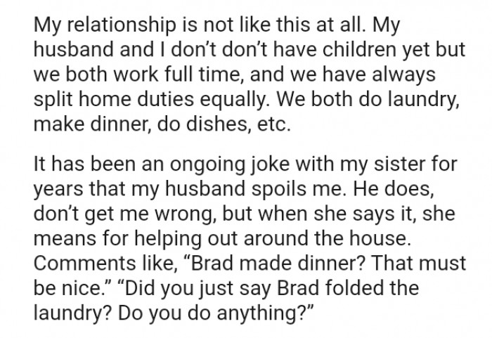 It Has Been an Ongoing Joke with My Sister