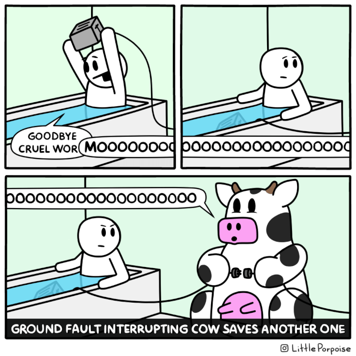 18. Mooooo... Saves the day