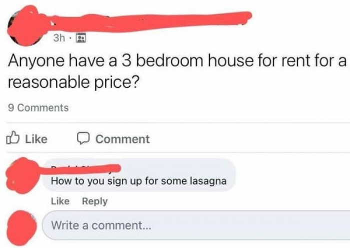 9. SIGN UP FOR LASAGNA