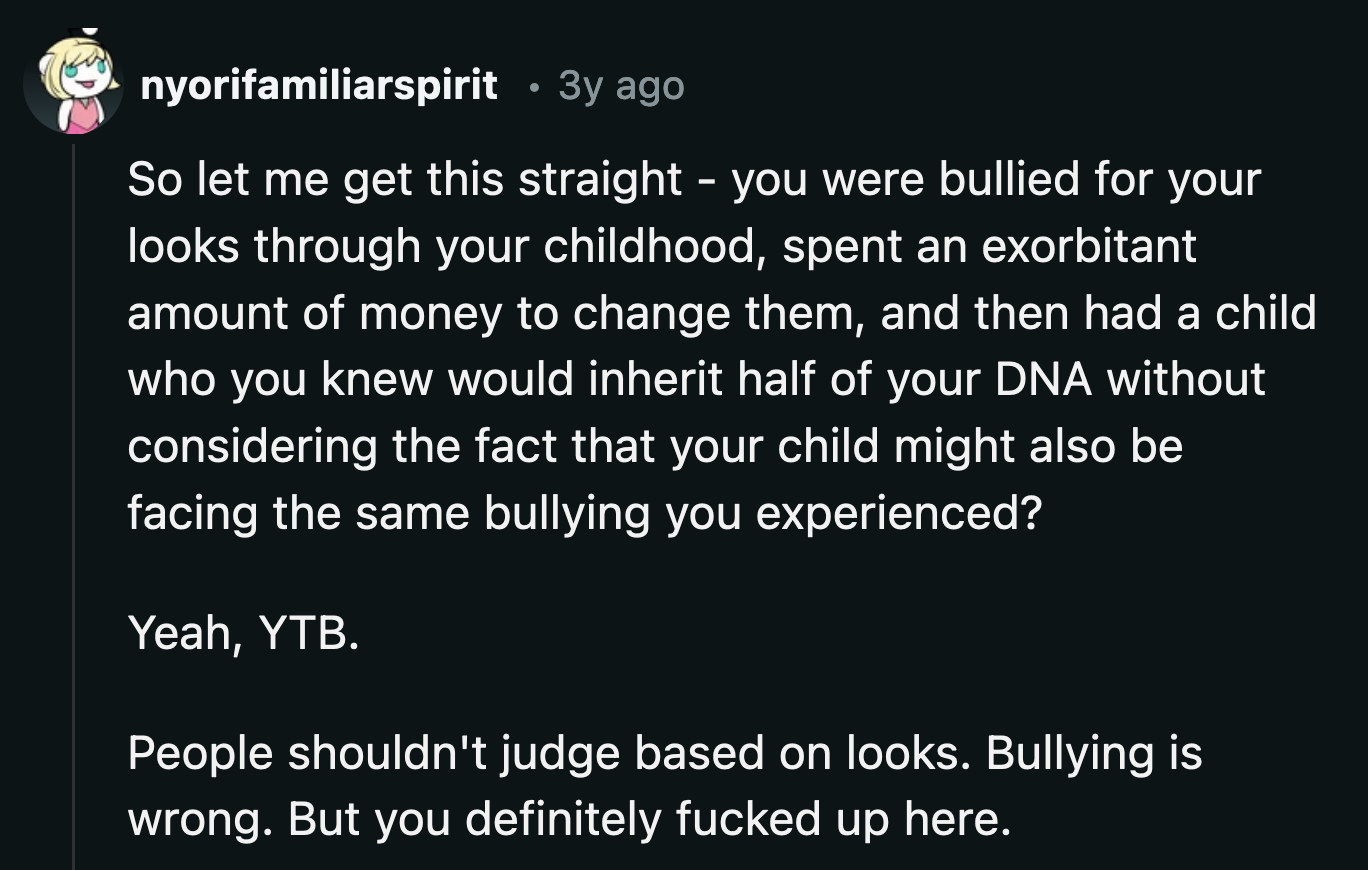 If anyone could understand what their son is going through, it should be OP. Beyond telling the 12-year-old 