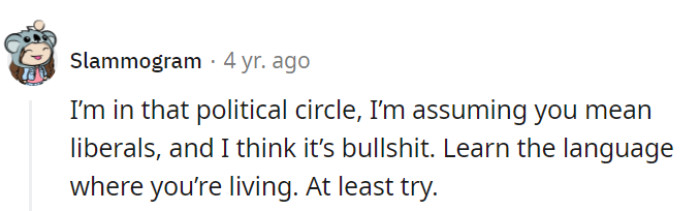 Learning the local language is a universal handshake of respect.