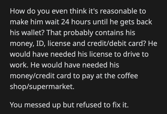 OP has such a mature way of handling things /s