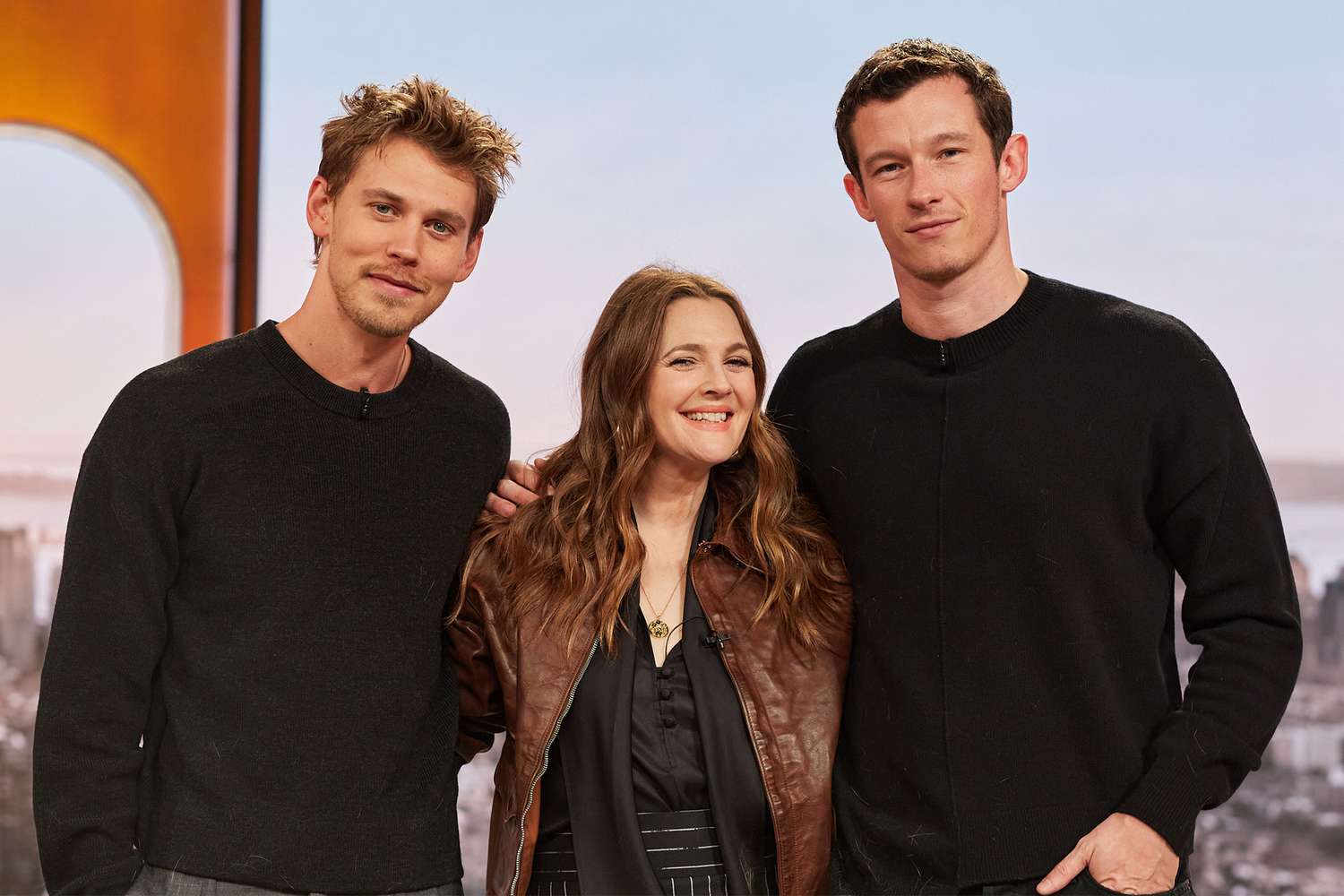 During the interview, Barrymore asked Butler and his co-star, Callum Turner, about their first crushes.