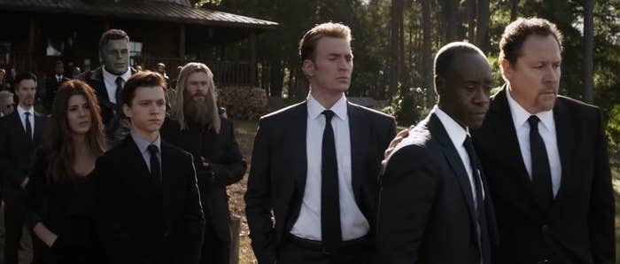 1. Tony's Funeral — Avengers: Endgame