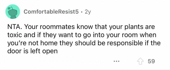 12. Taking responsibility for their irresponsibility.