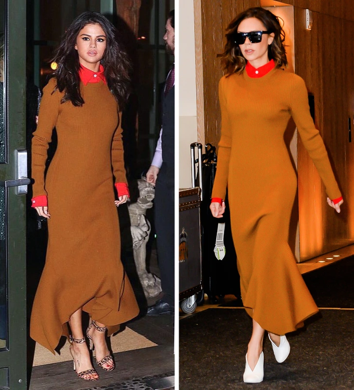 10. Selena Gomez and Victoria Beckham