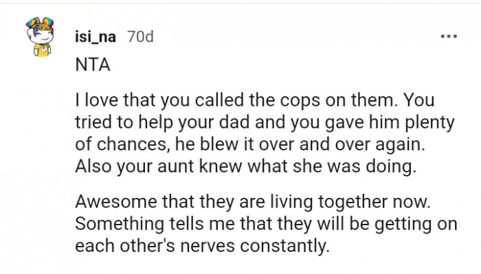 Your Aunt Knew What She Was Doing