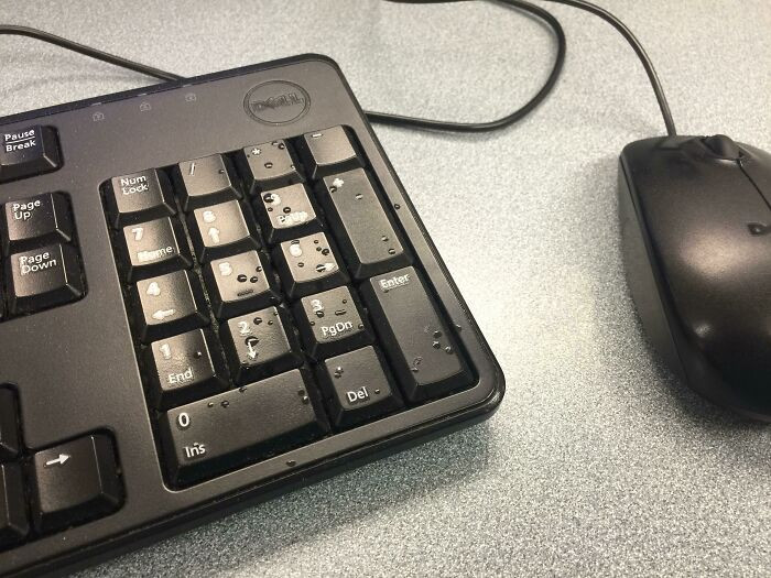 "My Coworker Yawned While Using My Computer And Left This For Me"