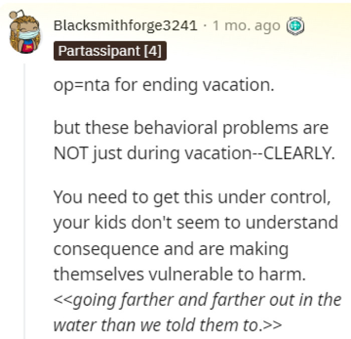 This situation needs to be put under control