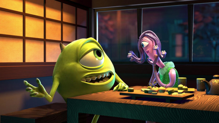 20. The Sushi from the movie, Monsters, Inc.