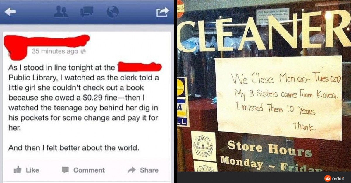 Make Your Day Happier and Brighter by Scrolling Through These 11 Uplifting and Wholesome Stories