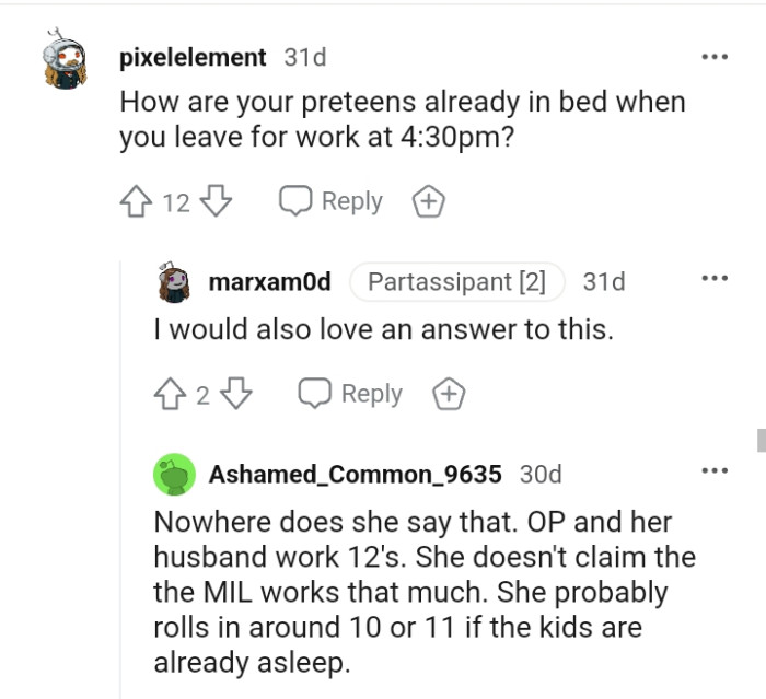 A question some Redditors need answers to