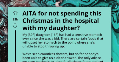Weary Mom Leaves Her Daughter Alone In The Hospital For Christmas Because She Intentionally Made Herself Sick