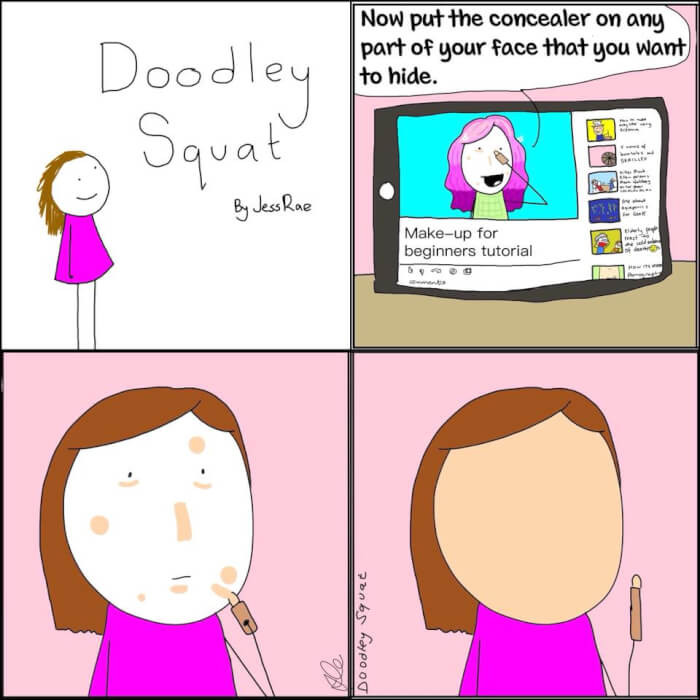 22. When to stop with concealer