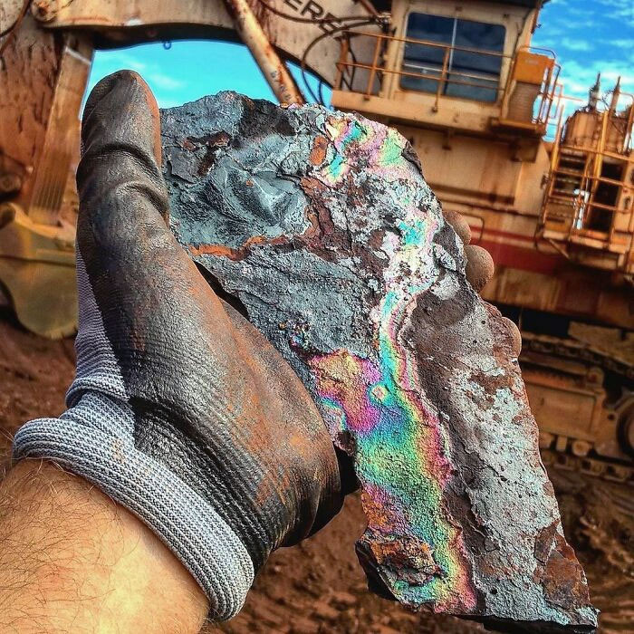 31. Mineral Named Turgite - Found This Today While Working In An Iron Ore Mine, Remote Western Australia