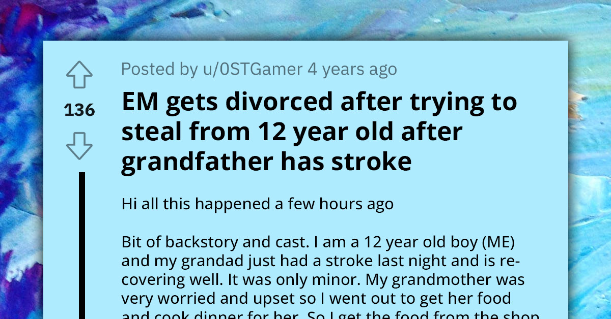 12-Year-Old Boy Gets Into Argument With Woman At The Cash Register, And She Tries To Get Him To Pay For Her Things