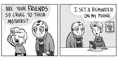 Classic Horror Movies Are Given A Hilarious Twist In These 25 Spooky Comics