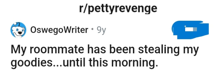 The OP kicks off the story, but not without the headline