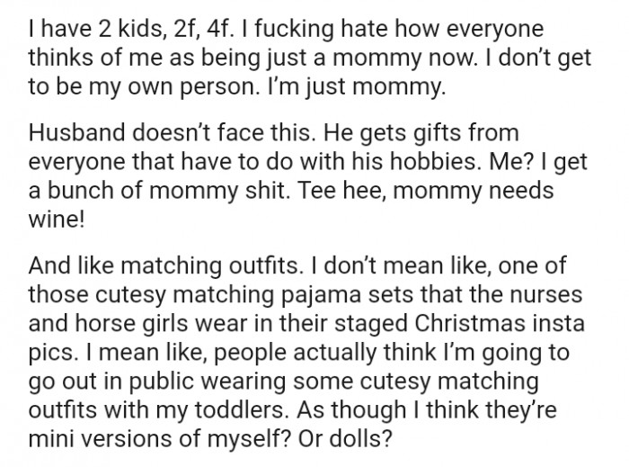 What People Actually Think the OP Is Going to Go Out in Public Wearing